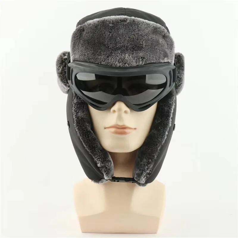Trapper Hat Ear Flap - Snow Ski Army Military Ushanka Hats