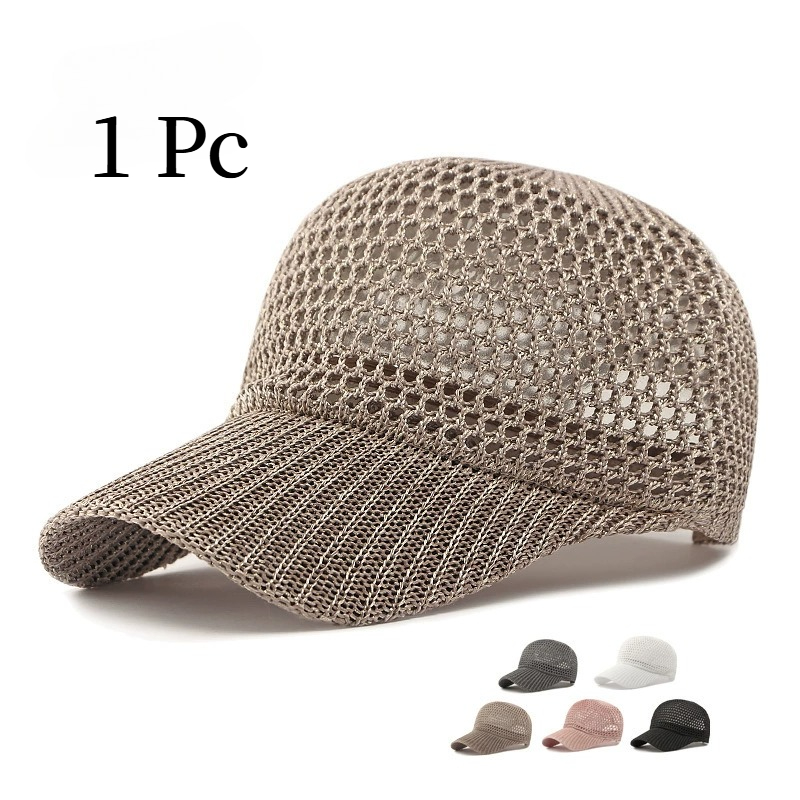 Men Women's Breathable Mesh Ba - đánh giá và giá Baseball Cap Structured