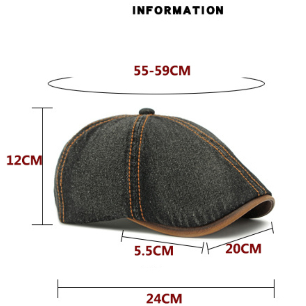 HT4735 Berets for Men Women Vi - đánh giá và giá Newsboy Cap Ivy