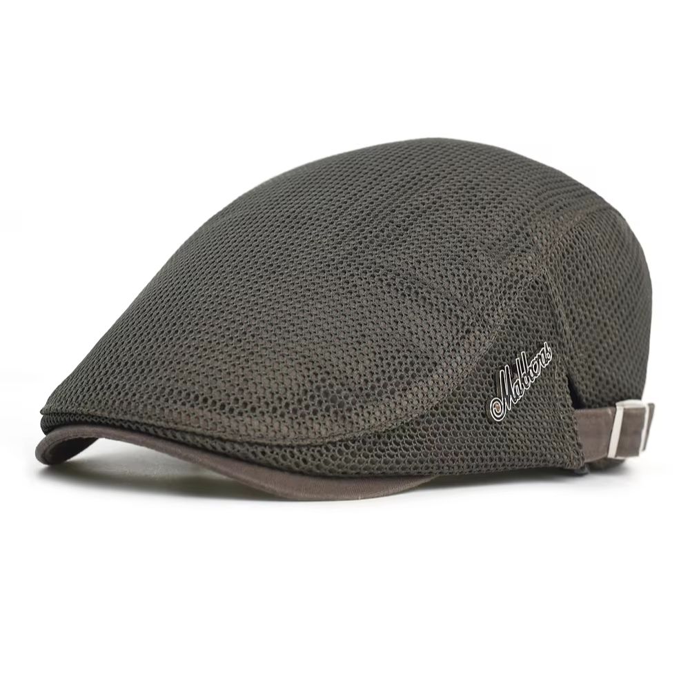 Spring Summer Breathable Mesh  - đánh giá và giá Newsboy Cap Ivy