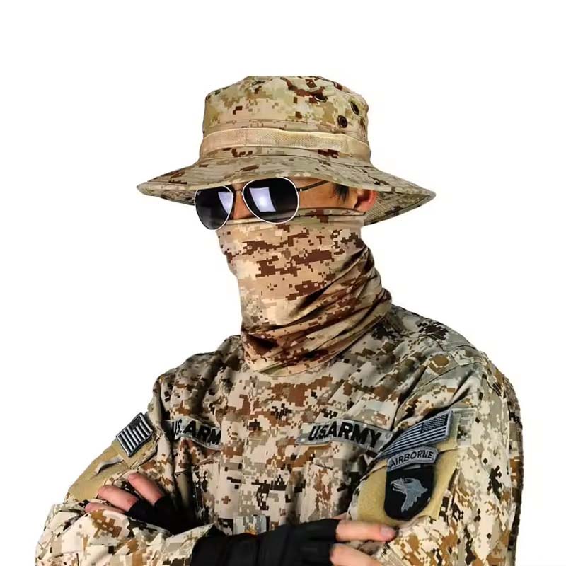 Outdoor Bucket Hat Camouflage  - đánh giá và giá Boonie Hat Tactical