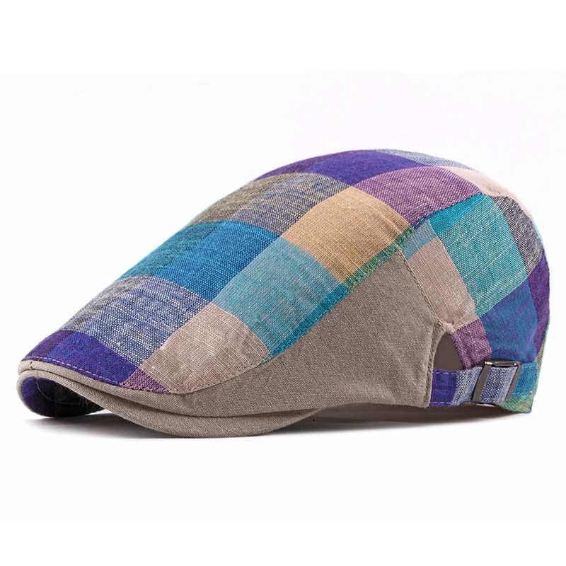 Unisex Cotton Plaid Newsboy Be - đánh giá và giá Newsboy Cap Ivy